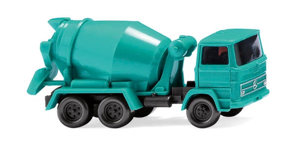 Wiking 1:160 094508 Betonmischer (MB) - wasserblau