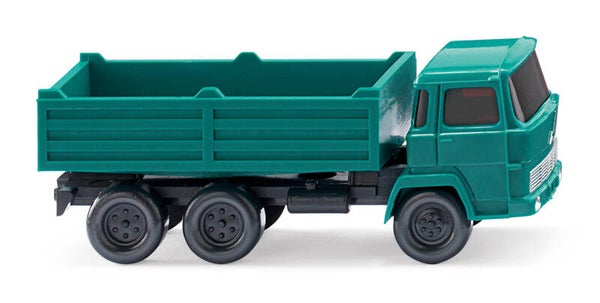 Wiking 1:160 094510 Pritschenkipper (Magirus) - wasserblau