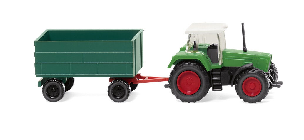 Wiking 1:160 096002 Fendt Favorit mit Anhänger