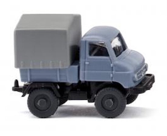 Wiking 1:160 097205 Unimog U 411 - taubenblau