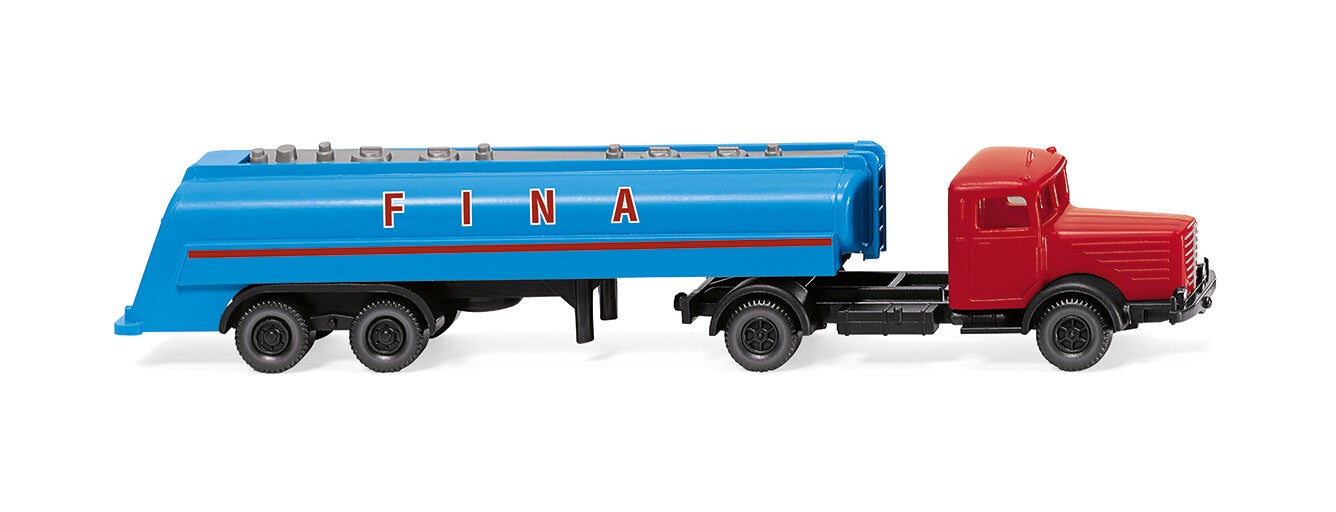 Wiking 1:160 097242 Tanksattelzug (Büssing 8000) "Fina"