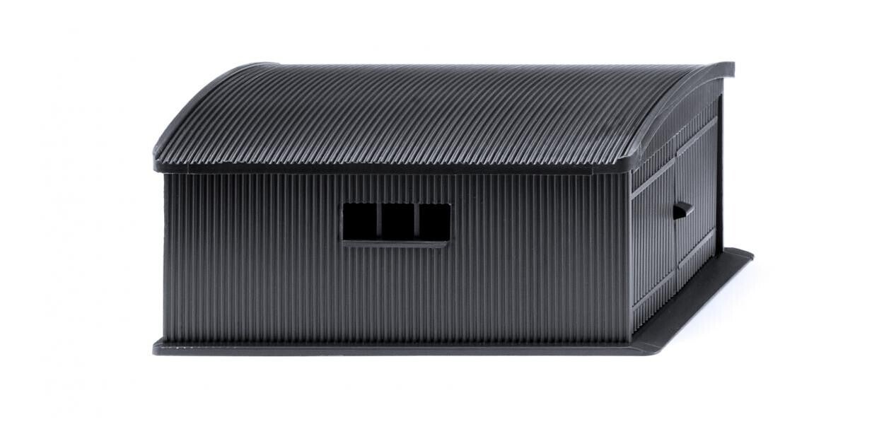 Wiking 1:87 114004 Wellblechgarage - anthrazitgrau
