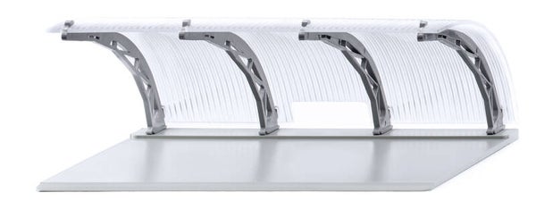 Wiking 1:87 115002 Parkhalle - perlgrau