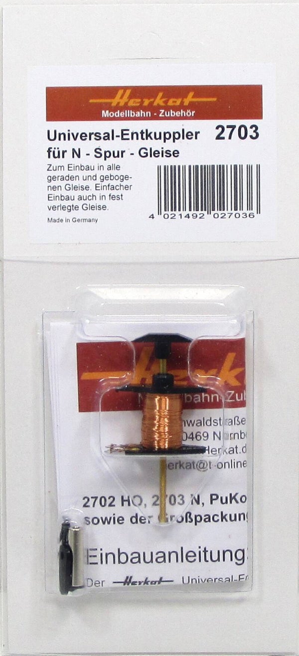 Herkat 2703 Entkuppler Spur N 2- Ltr. 1er Pack