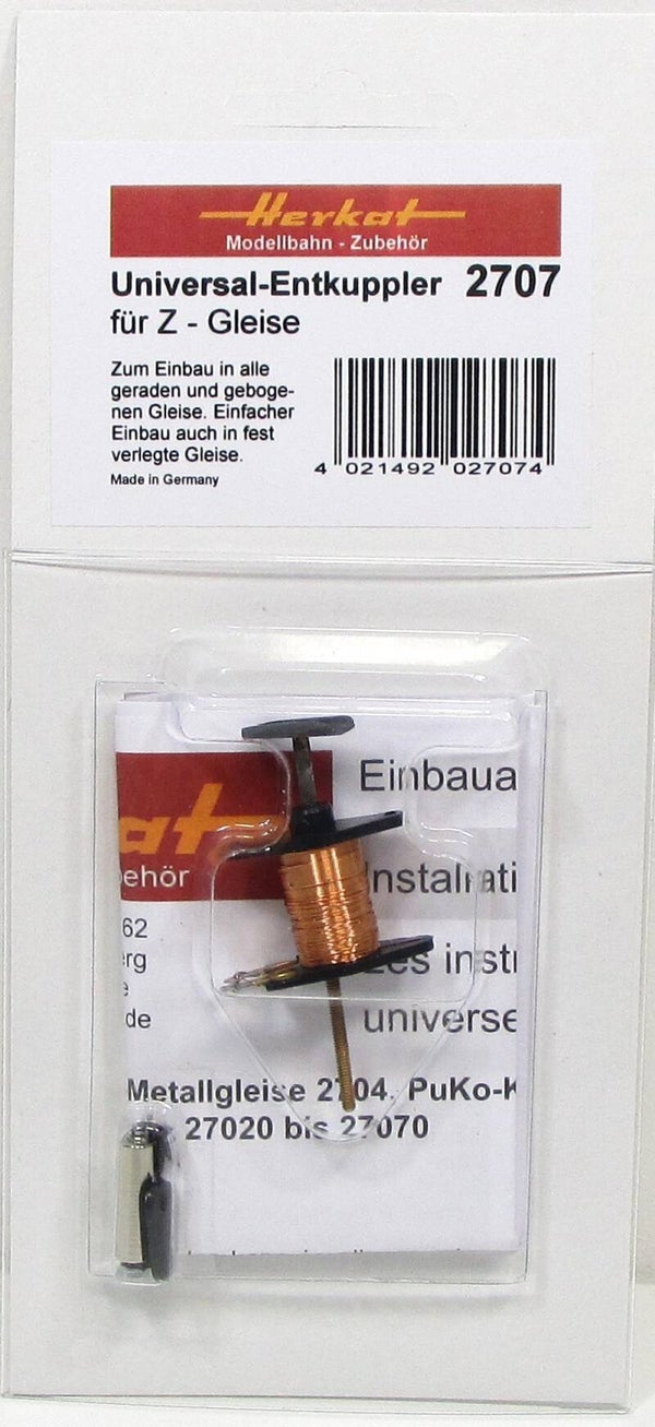 Herkat 2707 Entkuppler Spur Z 2- Ltr. 1er Pack