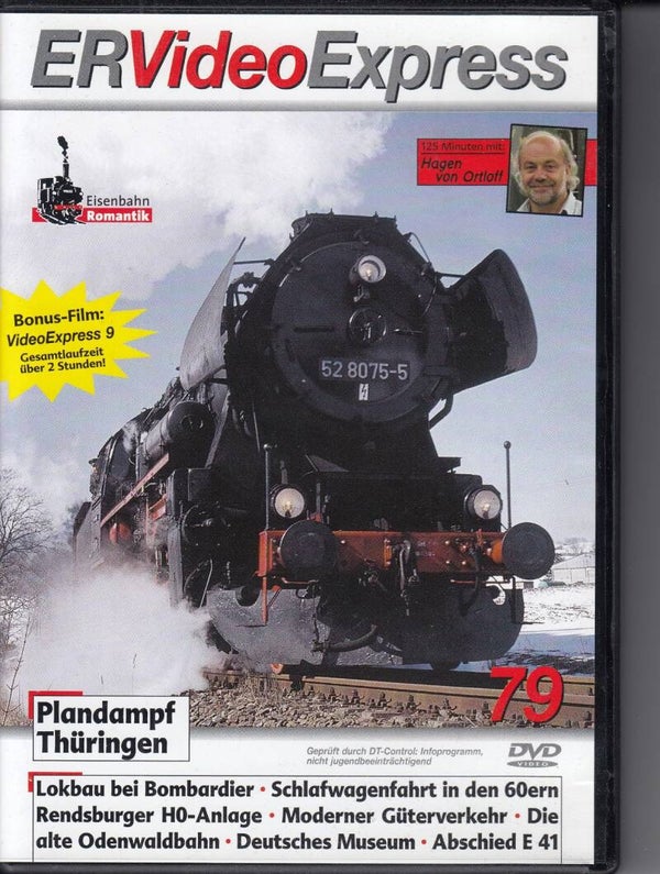 Eisenbahn Romantik Videoexpress 79 DVD FSK 0