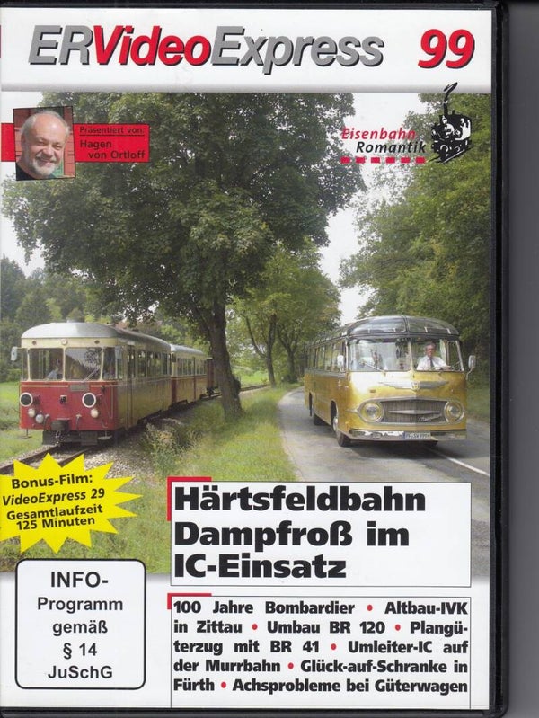 Eisenbahn Romantik Videoexpress 99 DVD FSK 0