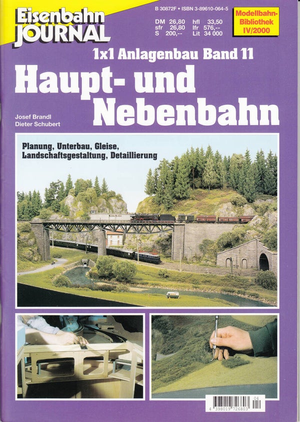 Eisenbahn Journal 1 x 1 des Anlagenbaus 11 Haupt- und Nebenbahn