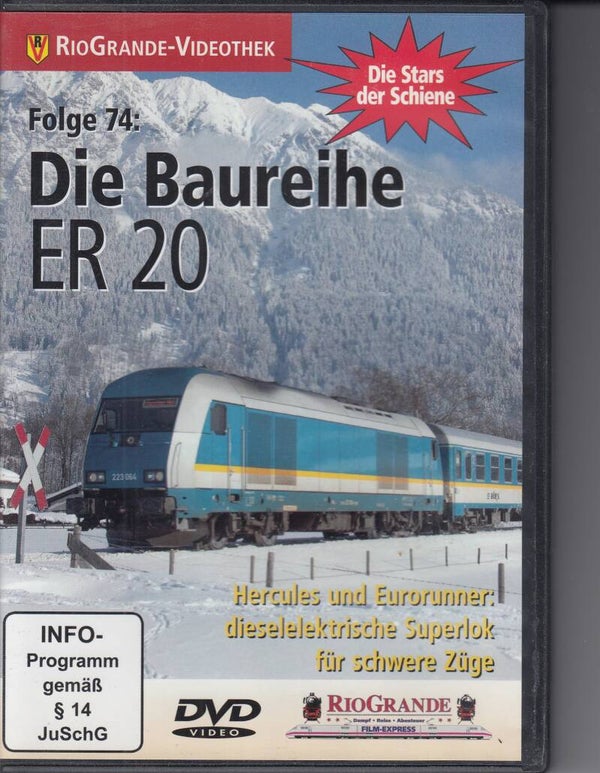 RIO GRANDE Video Die Baureihe ER 20 DVD FSK 0