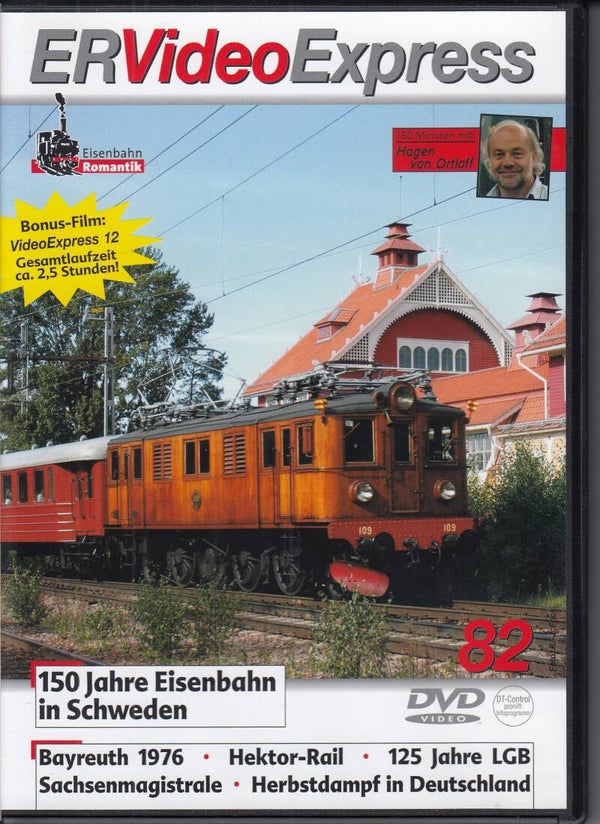 Eisenbahn Romantik Videoexpress 82 DVD FSK 0