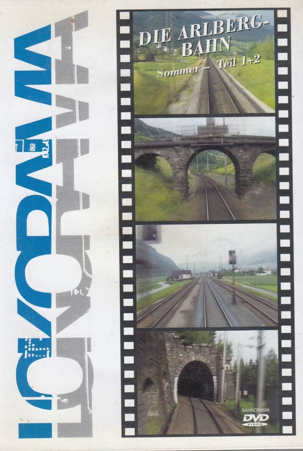 Lokorama Video Die arlbergbahn Sommer Teil 1+2  DVD FSK 0