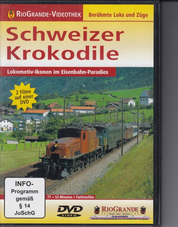 RIO GRANDE Video Schweizer Krokodile DVD FSK 0