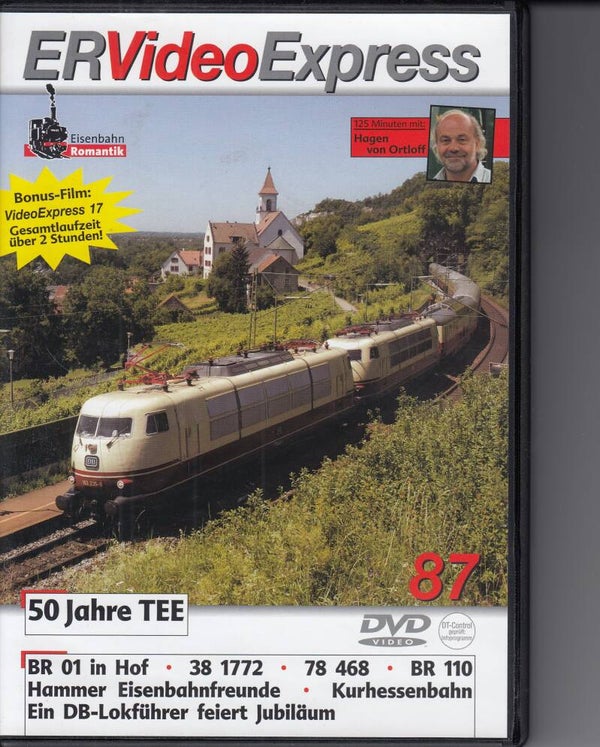 Eisenbahn Romantik Videoexpress 87 DVD FSK 0