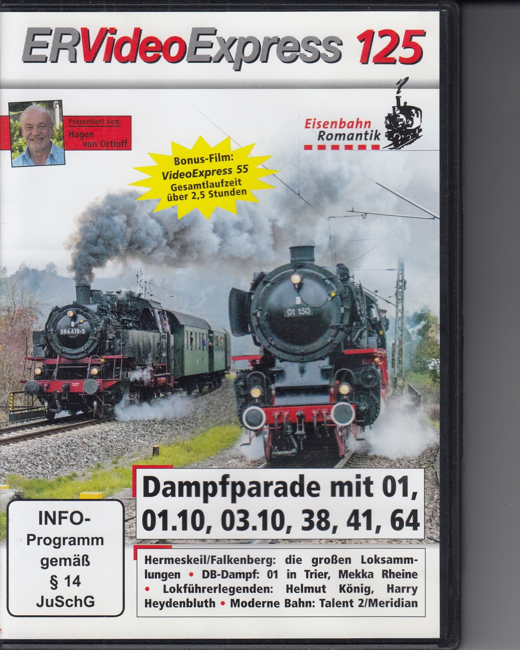 Eisenbahn Romantik Videoexpress 125 DVD FSK 0