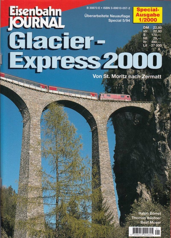 Eisenbahn Journal Sonderheft Glacier Express 2000