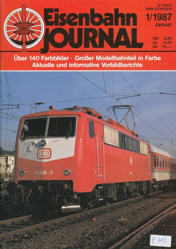 Eisenbahn Journal Monatsausgabe 01-1987