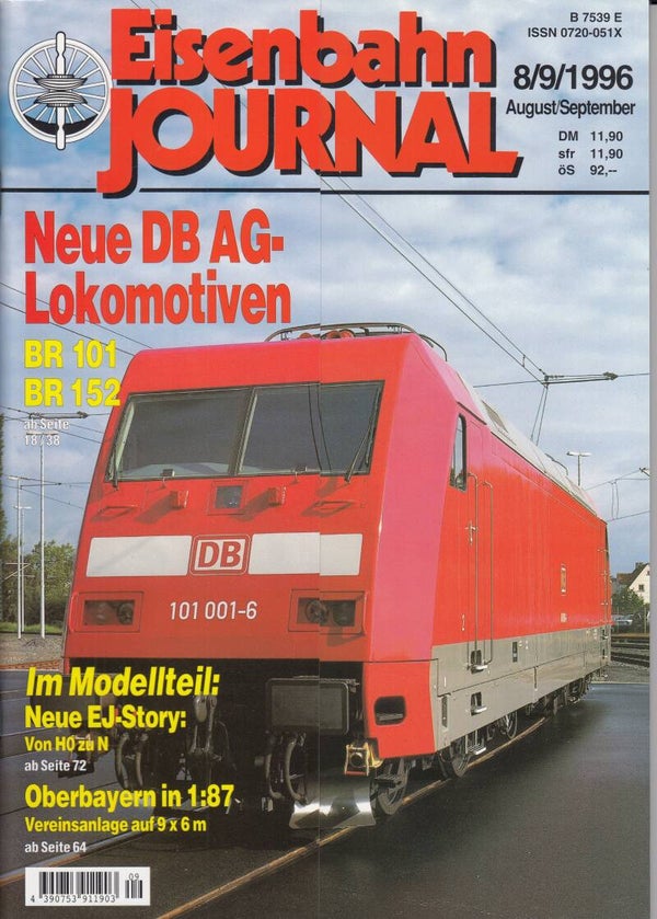 Eisenbahn Journal Monatsausgabe 08/9-1996