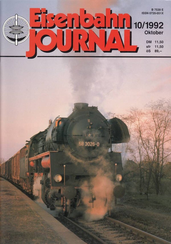Eisenbahn Journal Monatsausgabe 10-1992
