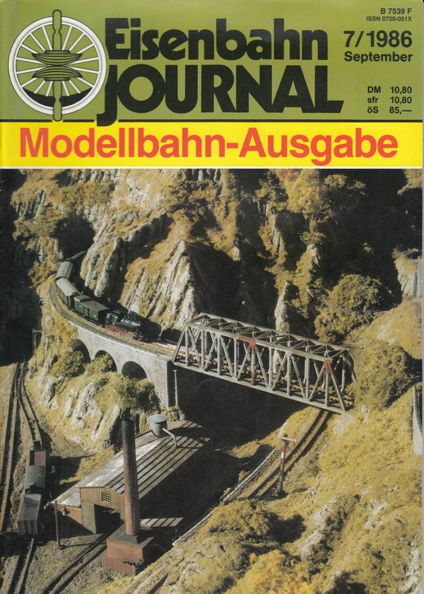 Eisenbahn Journal Modellbahn-Ausgabe 07-1986