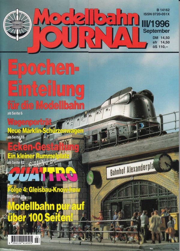 Eisenbahn Journal Modellbahn-Ausgabe III-1996