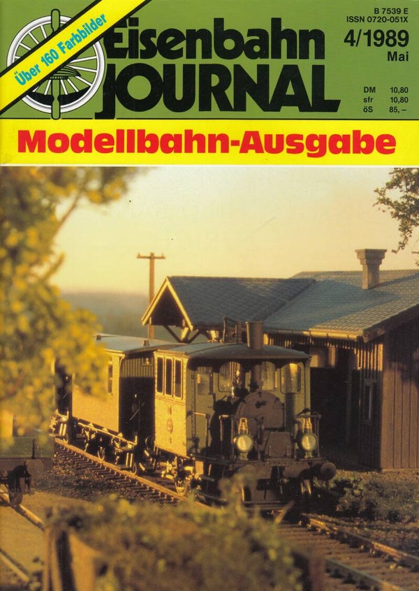 Eisenbahn Journal Modellbahn-Ausgabe 04-1989