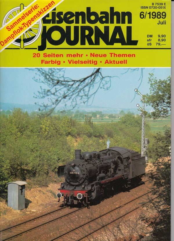 Eisenbahn Journal Monatsausgabe 06-1989