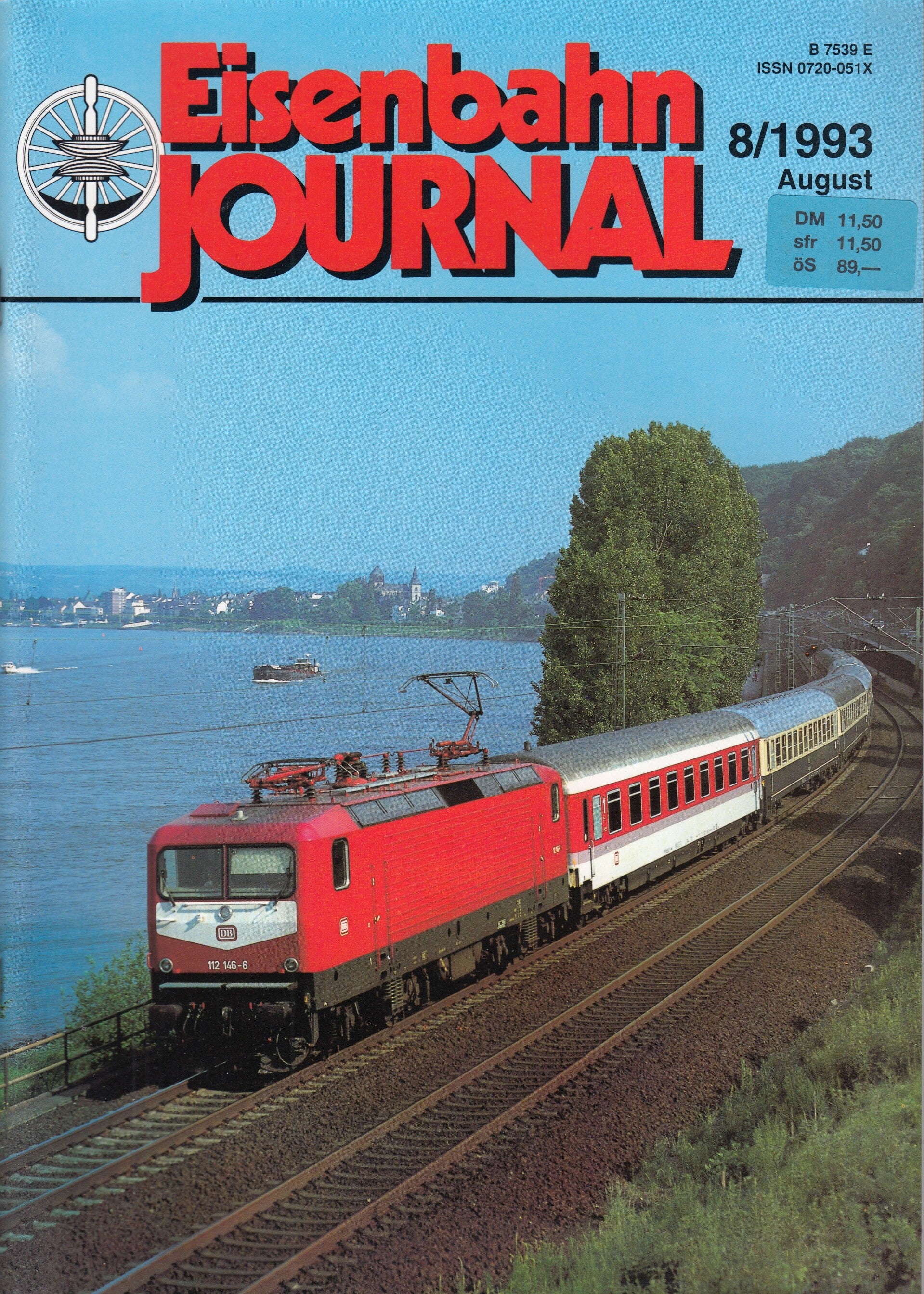 Eisenbahn Journal Monatsausgabe 08-1993