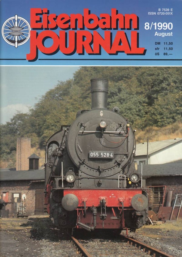 Eisenbahn Journal Monatsausgabe 08-1990