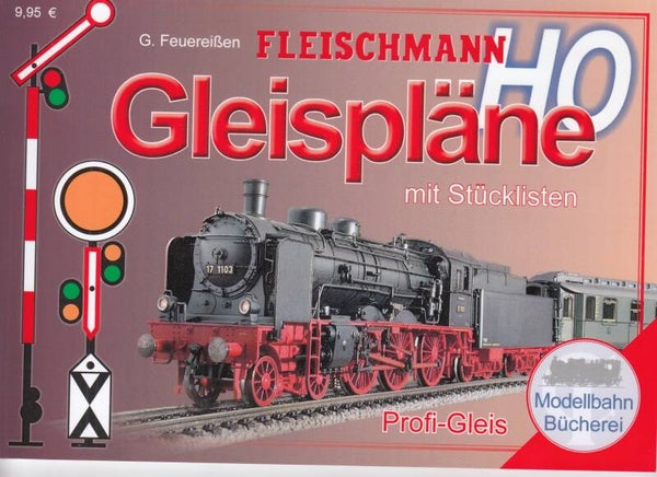 Fleischmann H0 Gleispläne mit Stücklisten G.Feuereißen, Taschenbuch