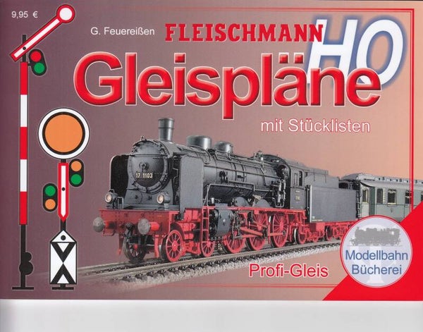 Fleischmann H0 Gleispläne mit Stücklisten G.Feuereißen, Taschenbuch