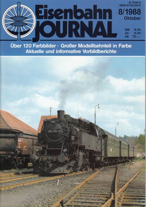 Eisenbahn Journal Monatsausgabe 08-1988