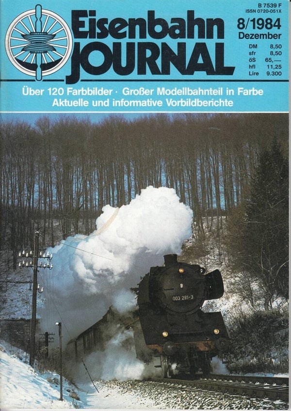Eisenbahn Journal Monatsausgabe 08-1984