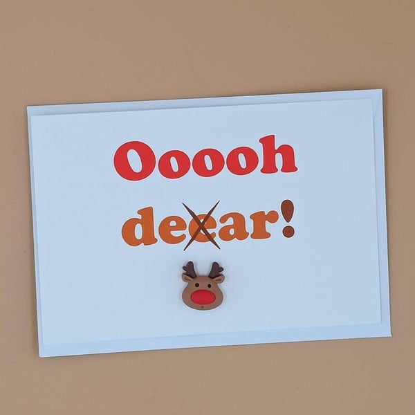 Vrolijkaartje Ooooh Dear!