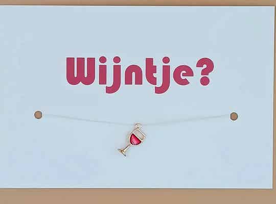 Vrolijkaartje Wijntje?