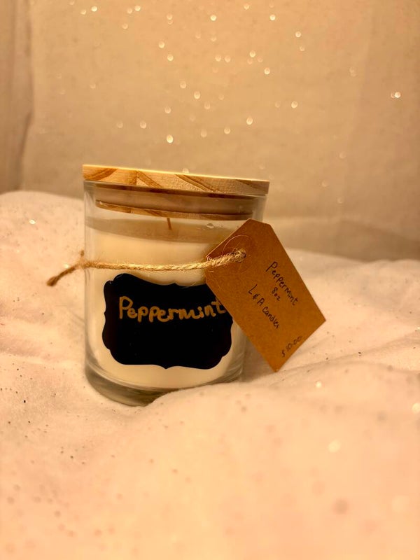 Peppermint 8oz clear