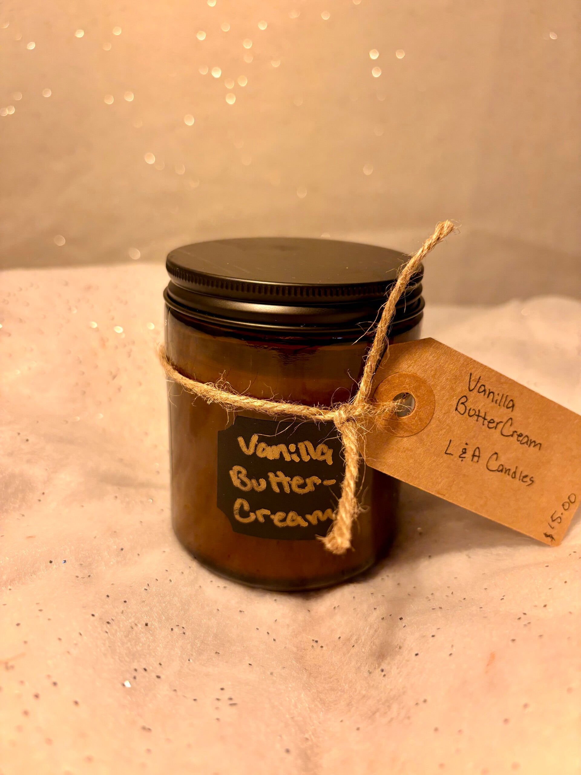 Vanilla Butter Cream 8oz amber