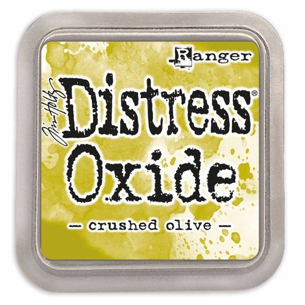 Distress Oxide -  crushed olive