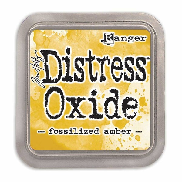 Distress Oxide -  fossilized amber