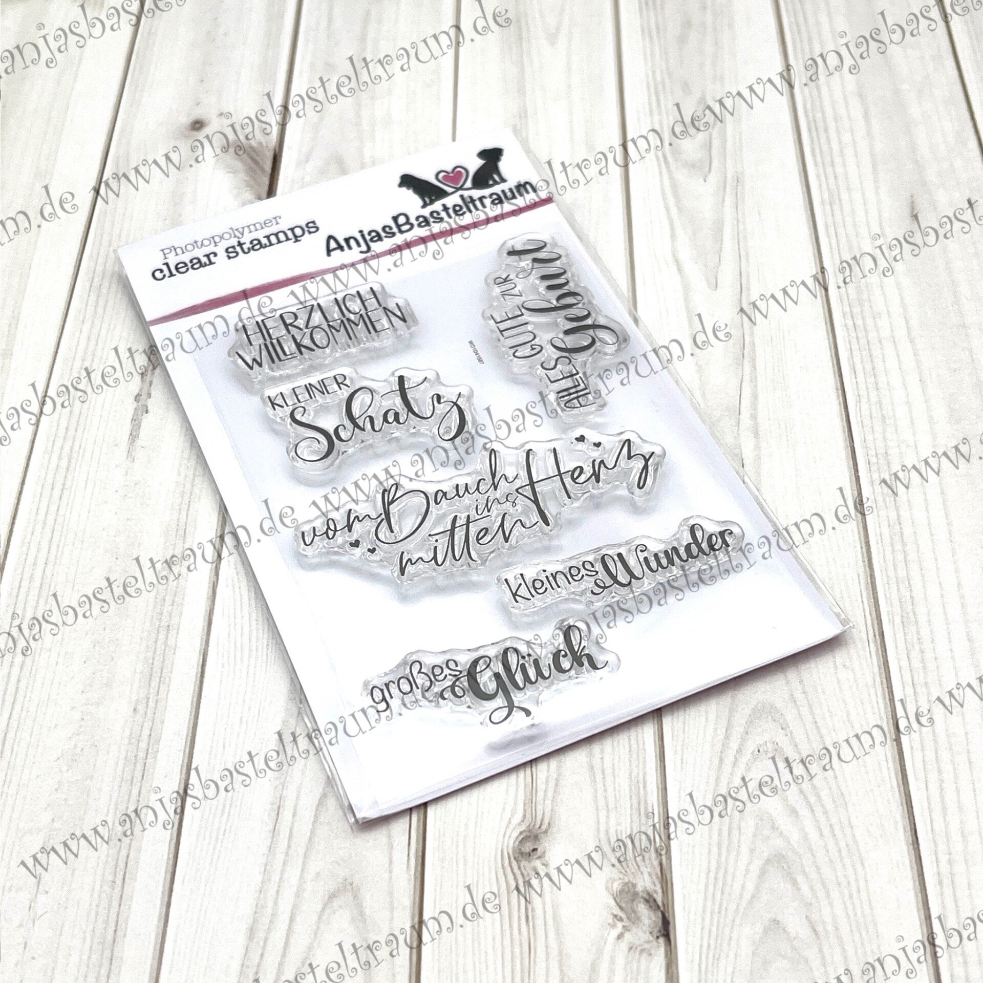 Clear Stamp *kleine Sprüche Baby*