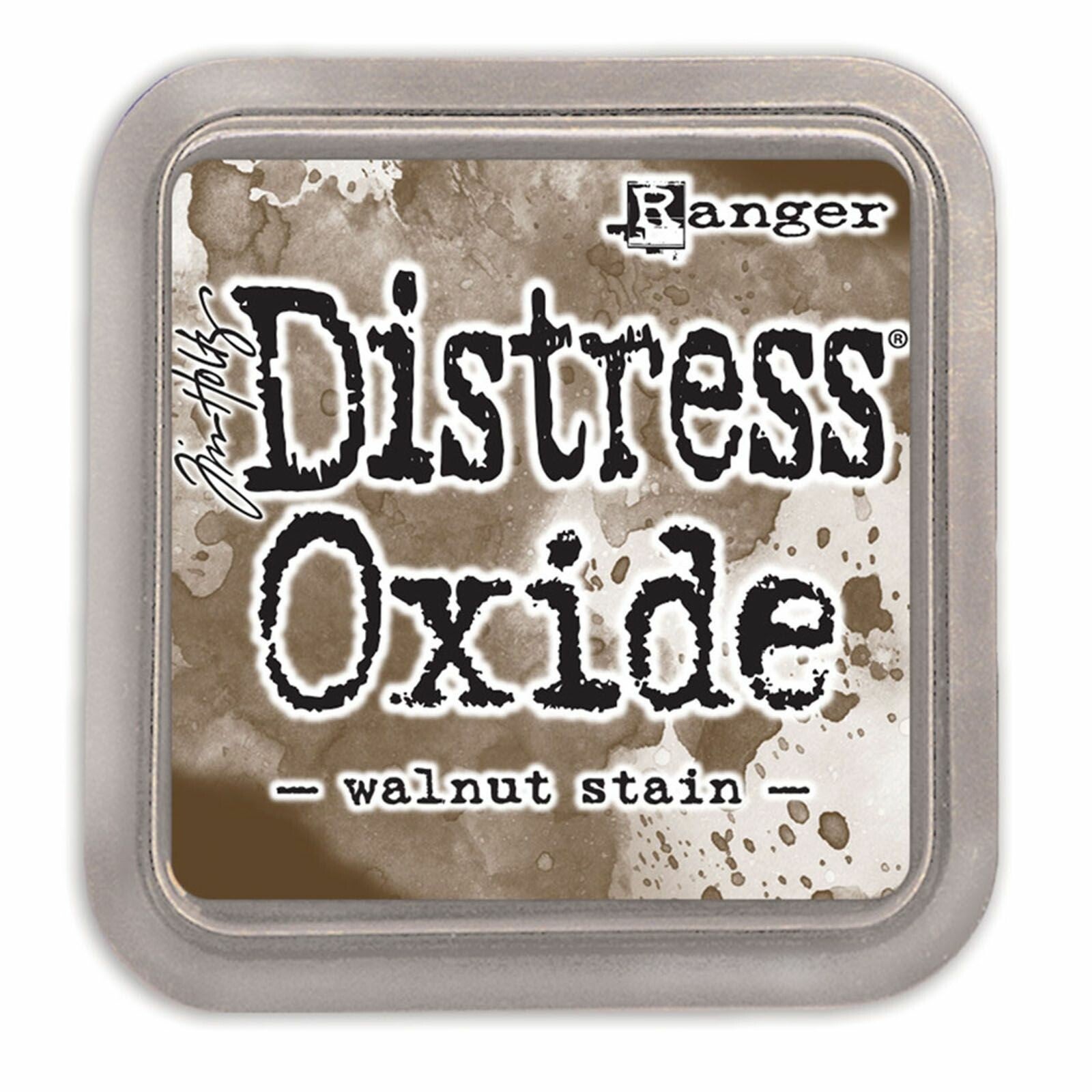Distress Oxide -  walnut stain