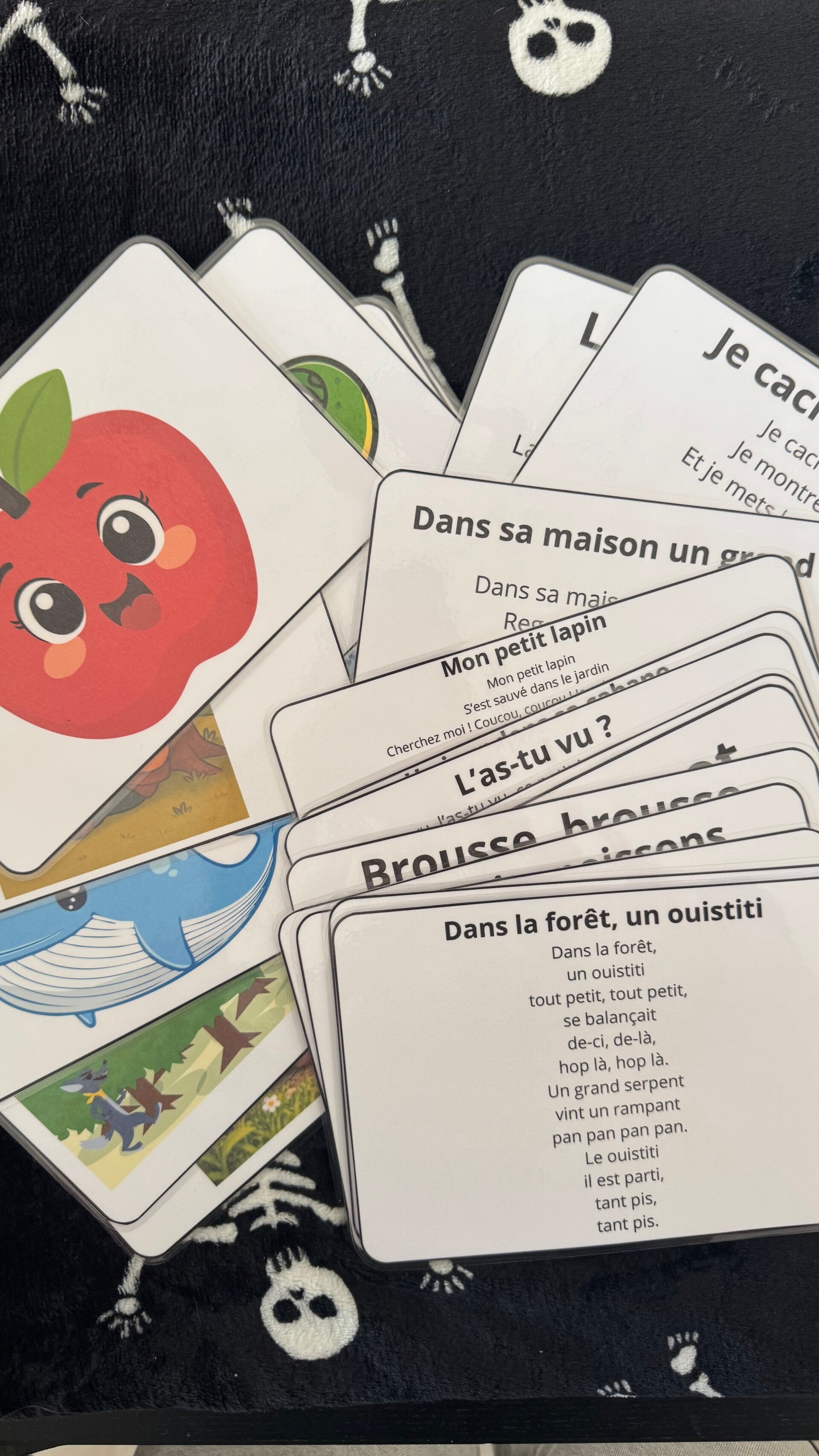Cartes comptines