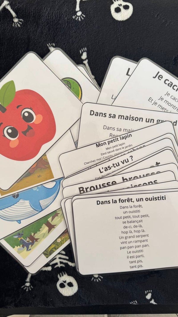 Cartes comptines