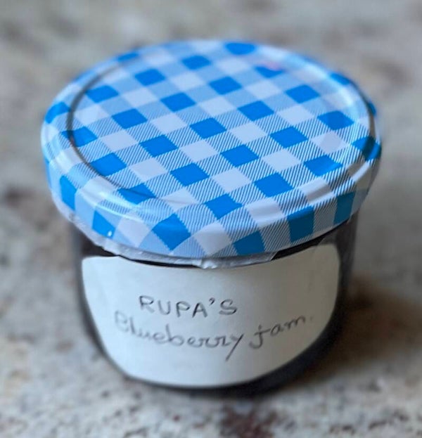 RUPA’S blueberry jam ( one bottle).