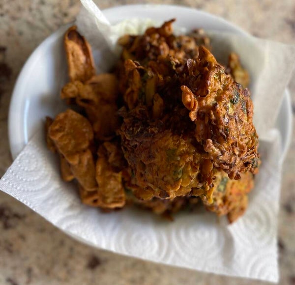 Mixed vegetables pakora ( one).