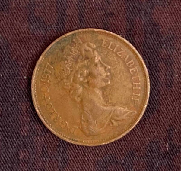 UK 2 pence coin(1(.