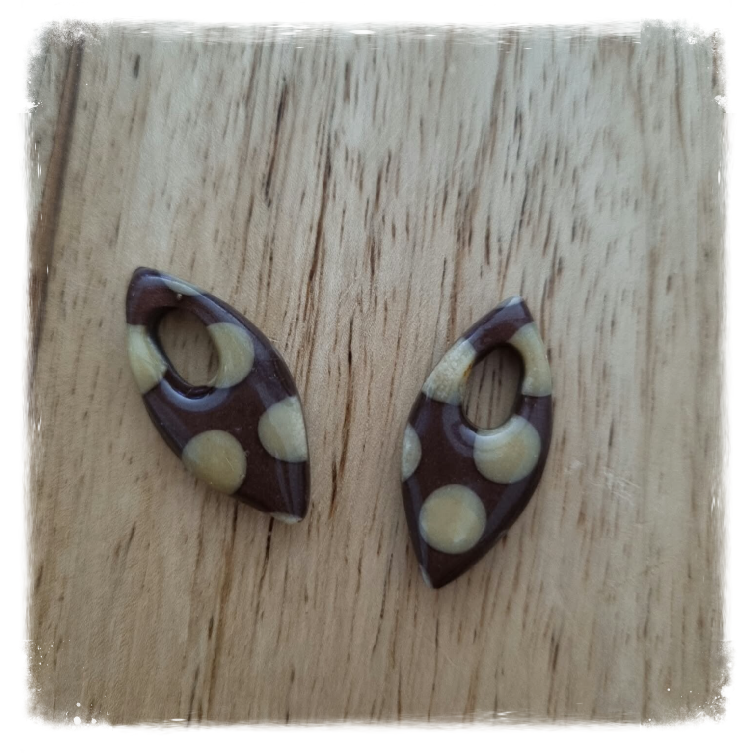 Les pois crèmes et marrons