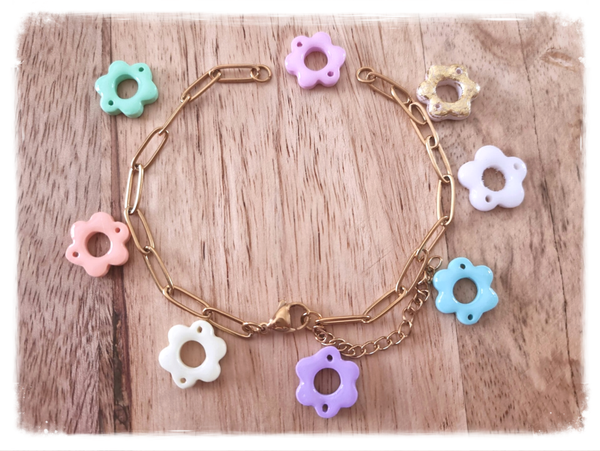Bracelet mailles chaînes à personnaliser
