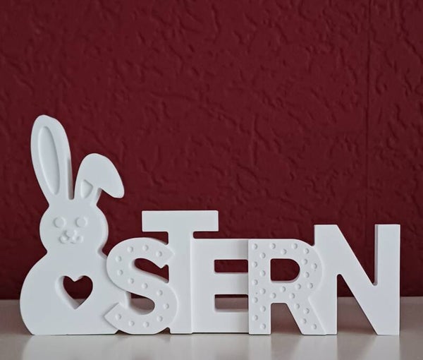 Schriftzug Ostern