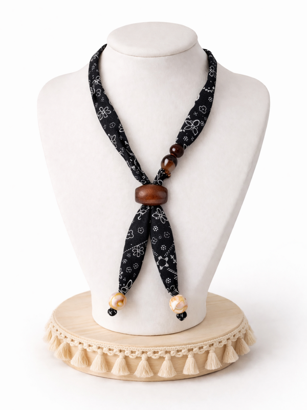 Amara  sjaal ketting