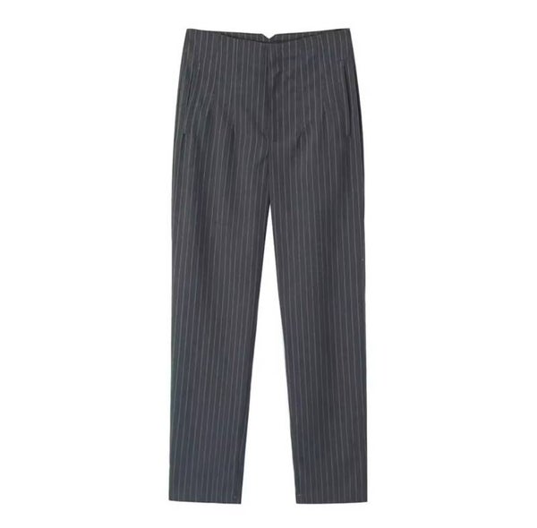 Pantalón tipo lápiz de cintura alta